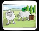 Decorated Mouse Pad with farming image