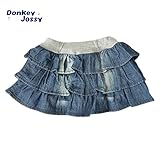 (ドンキージョシー)Donkey Jossy フリルデニムスカート 130cm