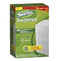 Sweeper Dry Sweeping Cloths Mop and Broom Unscented Floor Cleaner 48 Count