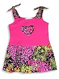 Rubbies - Girls Sundress, Pink, Black