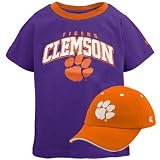 Clemson Tigers Infant One on One Cap & Tee Combo