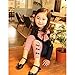 ASHERANGEL 2pcs Baby Girls Bowknot T-Shirt Top+Pants Leggings Trousers Outfit Navy 5T