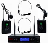 Hisonic HSU-600LT Dual Wireless Microphone System