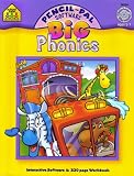 School Zone Pencil-Pal Software Big Phonics (CD-ROM & Book)