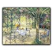 Lunch in a Trellised Garden - Gift Enclosure Cards (set of 12)