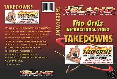 Click here to buy Tito Ortiz Instructional Video TAKEDOWNS UFC Light Heavyweight World Champion Advanced NHB....