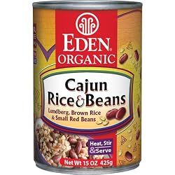 Eden Organic Cajun Rice & Beans, 15-Ounce Cans (Pack of 12)