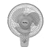 Air King 9012 Wall Mounted Fan In White with a 1/50 HP Motor