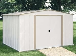 Amazon.com : Arrow Shed SA86-A Salem 8-Feet by 6-Feet Steel Storage 