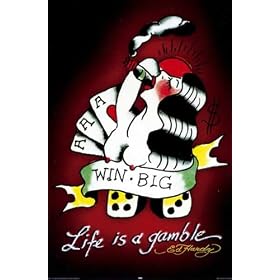 Ed Hardy: Win Big - Tattoo Poster (Size: 24'' x 36'')