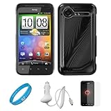 Black Metallic Cosmo Wave Design Protective Crystal Snap-On Case Cover for  ....