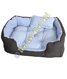 NEW LUXURY DOG / CAT BED WITH MATCHING PILLOW