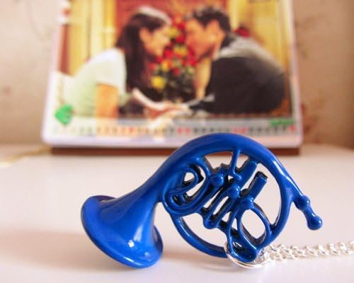 How I Met Your Mother TV Serious Blue French Horn Necklace