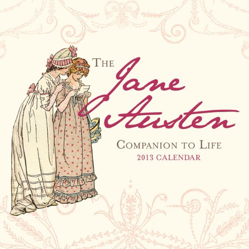 2013 Jane Austen Companion to Life mini wall calendar