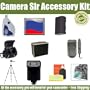 ADVANCED SLR ACCESSORY KIT FOR CANON EOS 7D DIGITAL SLR CAMERAS KIT INCLUDES BATTERY, CHARGER, FLASH, 4GB COMPACT FLASH CARD, 2 CARRYING CASES, TRIPOD AND MUCH MORE++ FREE SHIPPING!!!