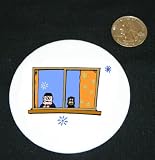 3 button / pin printed with human, body, individual, boy, persons, monkey, cartoon, people, person
