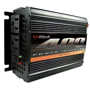 Schumacher PI-400 Instant Power DC to AC Power Inverter – 400 Watts