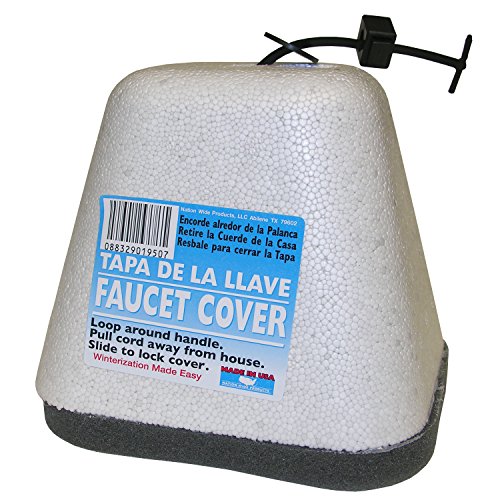 Nation Wide Products Faucet Insulation Cover with Styrofoam Shell New