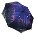 " NEW YORK " - Galleria Stick Umbrella - 48 Inch Arc - Auto Open