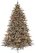 7.5' Baby Pine Blue Pre-Lit PE Artificial Christmas Tree - Clear Lights