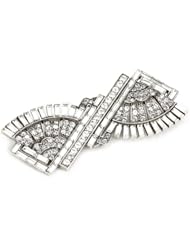 Ben-Amun Jewelry Deco Fan Pin