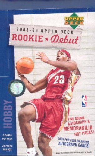 2005 06 Upper Deck Rookie Debut Basketball Unopened Hobby Box