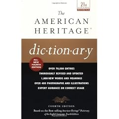 The American Heritage Dictionary