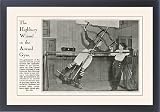 Framed Prints of Alec James of Arsenal in the gym from Mary Evans