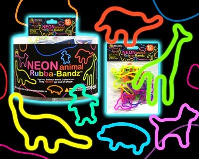 pii neon animals bandz silly wholesale tub 288 bands more detail click!