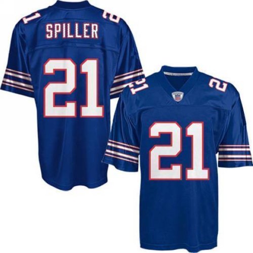 Buffalo Bills #21 C. J. Spiller Blue Jerseys Authentic Football Jersey Size 48-56 (Please Select the Size When You Order, Can Do Drop Shipping)