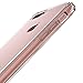iPhone 7 Plus Case, LK [Air Hybrid] Ultra Slim Shockproof Crystal Clear Back Protective Case + TPU Bumper Cover for Apple iPhone 7 Plus (Rose Clear)