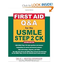 First Aid Q&A for the USMLE Step 2 CK, Second Edition (First Aid USMLE)