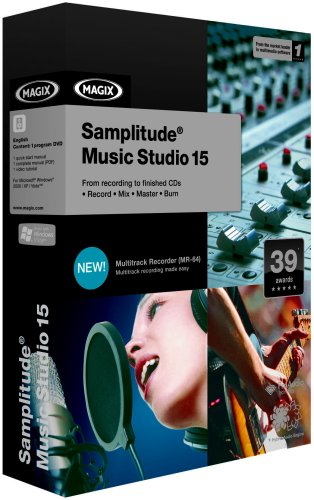 Magix Samplitude Music Studio 15 (PC DVD)
