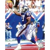 Steiner Sports NFL Rodney Hampton Giants TD Celebration Autographed 8-by-10-Inch Photograph