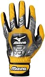 2008 Mizuno Techfire G2 Batting Glove - Yellow