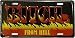 LP - 390 Bitch From Hell License Plate - 6269