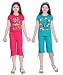 SINIMINI GIRLS COLOURFULL PLAIN CAPRI SET RS.697.00