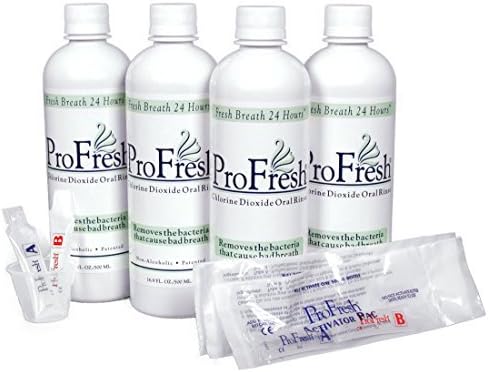 ProFresh Mouth Rinse 4 Bottle Box by Profresh International Corp.