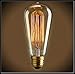 (6 Pack) 30 Watt - Marconi Filament Type - Perma-Glow Signature - Antique Nostalgic Light Bulb - 120 Volts - Antique Light Bulb Co. L2780