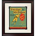 Purdue vs. Michigan 1929 Framed Art