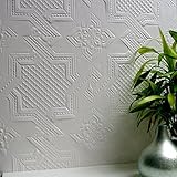 Brewster 437-RD0655 Seymour Supaglypta Wallpaper by Brewster Wallcovering Co [並行輸入品]