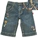 Shilav Africa Embellished Cropped Denim