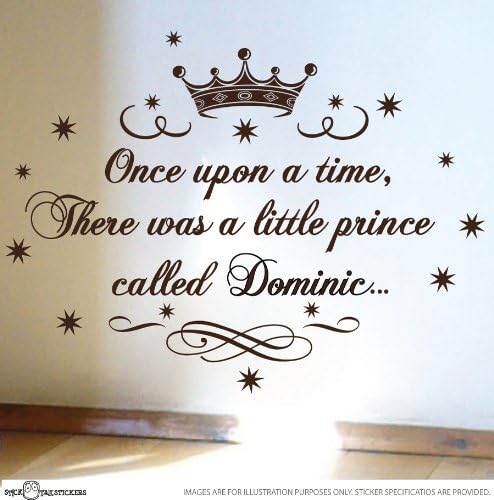 Little Prince Nursery Vinyl Rhyme Wall Art Sticker Decal Children Kids by STICKTAK STICKERS
