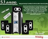 5.1 Channel HI-END, 140 Watt RMS, 3000 Watt PMPO, Elegant DESIGN with excel ....