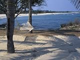 Beach Hammock, Punta Mita, Puerto Vallarta, Mexico Photographic Poster Print by Judith Haden, 24x18