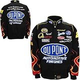 JH Design Jeff Gordon DuPont Black Twill Uniform Jacket