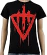 THE DEVIL WEARS PRADA - Warpaint - Red Ink - Black T-shirt
