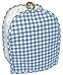 Gingham Blue Can Opener Appliance Cover