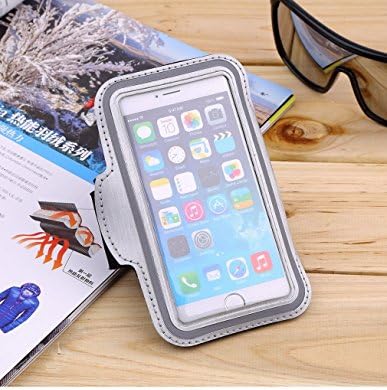"IGM UNIVERSAL", Adjustable Armband, Neoprene Armband, Sweat-Water Resistant Armband, iPhone 6 Armband, iPhone 5 Armband, iPhone 5s Armband, Samsung Galaxy S5 Armband, Samsung Galaxy S4 Armband (GREY)