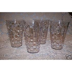 Tupperware Ice Prisms Tumbler Set of 4 by Tupperware